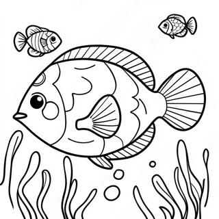 Flounder Fish Coloring Page 110160-46774