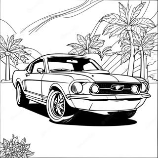 Mustang Coloring Page 110186-46795