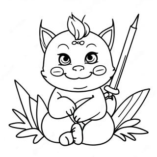 Sukuna Coloring Page 110212-46815