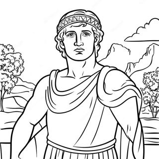 Roman Coloring Pages