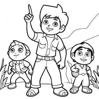 Go Diego Go Coloring Pages