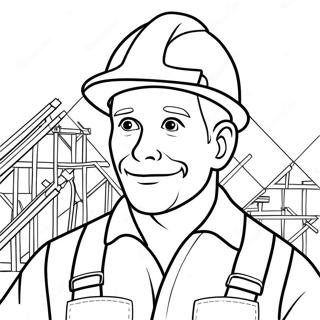 Construction Worker Coloring Page 110573-47093