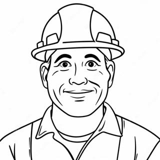 Construction Worker Coloring Page 110573-47094