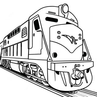 Train Coloring Pages