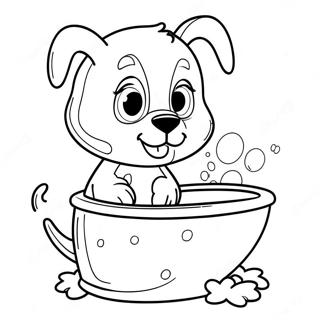 Cute Potty Training Animal Coloring Page 110726-47217