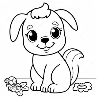 Cute Potty Training Animal Coloring Page 110726-47218