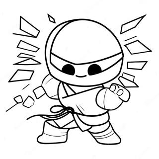 Epic Ninja Roblox Battle Coloring Page 110779-47264