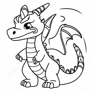 Colorful Dragon Ninjago Adventure Coloring Page 110831-47304