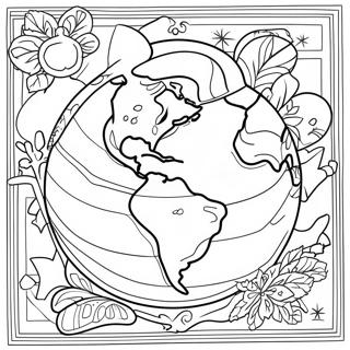 Holidays Around The World Coloring Page 110932-47374