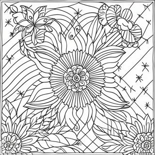 Quilt Coloring Page 110984-47439