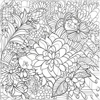 Quilt Coloring Page 110984-47440