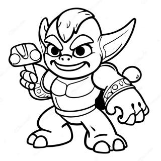 Skylanders Coloring Page 111087-47519