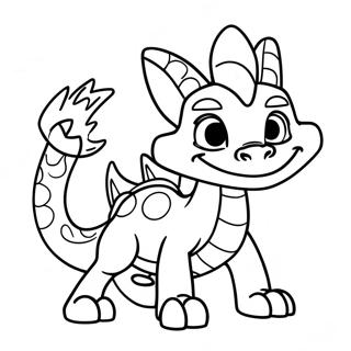 Spyro The Dragon Skylanders Coloring Page 111088-47522