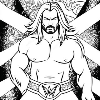 Wwe Coloring Page 111112-47538