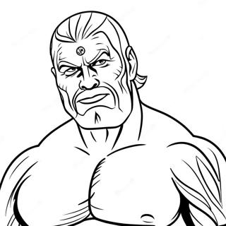 Wwe Coloring Page 111112-47539