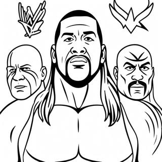 Wwe Legends Coloring Page 111115-47551