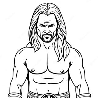 Wwe Coloring Page 111138-47557