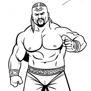 Wwe Coloring Page 111138-47559