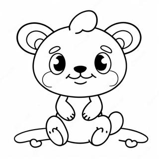 Cute Number 2 Coloring Page 111242-47641