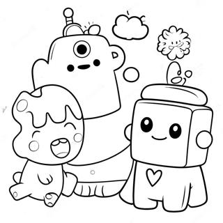 Wubbzy And Friends Fun Coloring Page 111319-47703