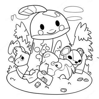 Adventurous Island Of Misfit Toys Coloring Page 111373 47749