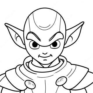 Piccolo Coloring Pages