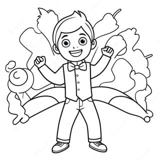 Jude Bellingham Celebrating Coloring Page 111656-47970