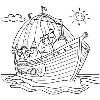 Noah S Ark Adventure Coloring Page 111707-48007