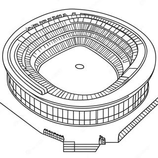 Barcelona Soccer Stadium Coloring Page 111785-48075