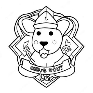 Cub Scout Coloring Pages