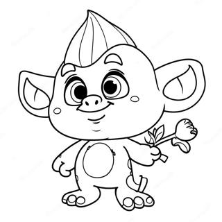 Viva Trolls Coloring Pages