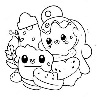Cute Cookie Run Kingdom Heroes Coloring Page 111936-48185