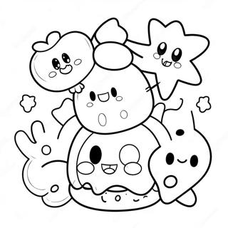 Cute Cookie Run Kingdom Heroes Coloring Page 111936 48186