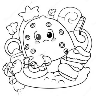 Epic Cookie Run Kingdom Battle Scene Coloring Page 111938 48193