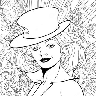 Cruella S Stylish Hat Coloring Page 112014-48251