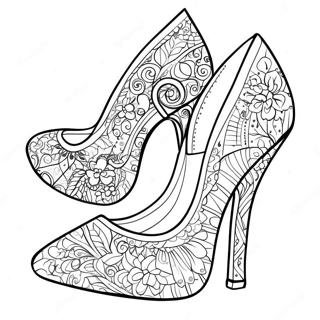 High Heel Coloring Pages