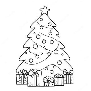 Christmas Tree Coloring Page 112267-48437