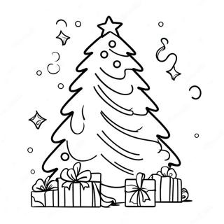 Christmas Tree Coloring Page 112267-48438