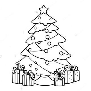 Christmas Tree Coloring Page 112267-48439