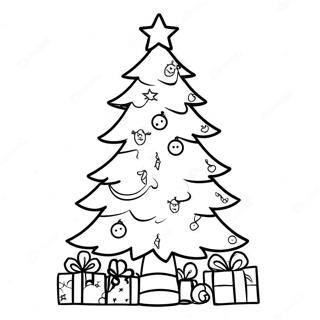 Christmas Tree Coloring Page 112267-48440