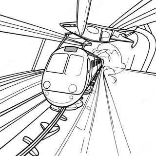 Track Coloring Pages