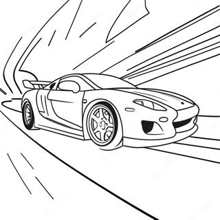 Fast Racing Track Coloring Page 112319-48482