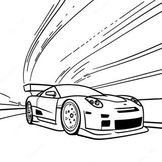 Fast Racing Track Coloring Page 112319-48483