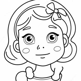 Cute Sister Coloring Page 112343-48498