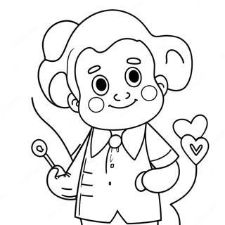 Funny Valentine S Day Dad Coloring Page 112396-48547