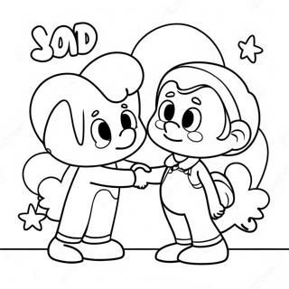 Funny Valentine S Day Dad Coloring Page 112396-48548