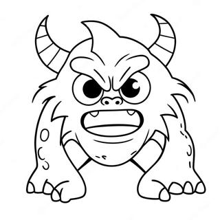 Angry Coloring Pages