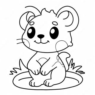 Cartoon Number 1 Coloring Page 112524 48649