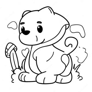 Playful Number 1 Coloring Page 112525-48653