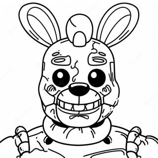 Springtrap Coloring Pages